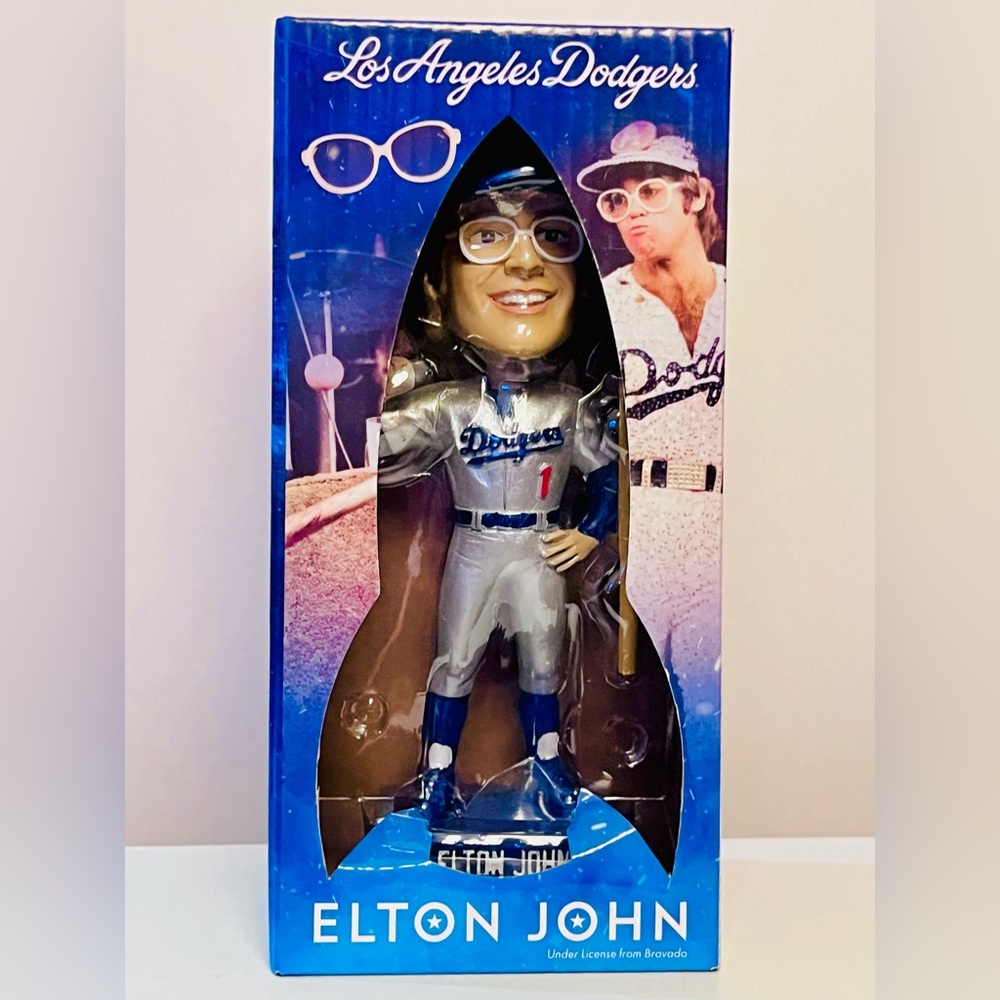 *NEW* Elton John LA Dodgers Bobblehead